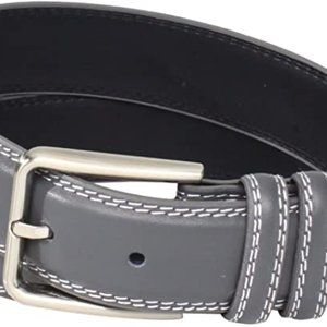 Stacy Adams Men's 34mm Genuine Leather Double Stit